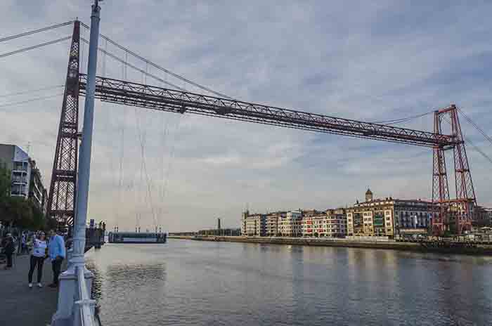 Vizcaya - Portugalete - puente de Vizcaya o puente Colgante 1.jpg